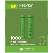 Kraunamos baterijos ReCyko+ 1000 AAA 2vnt
