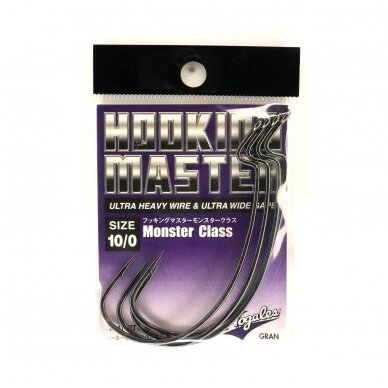Ofsetiniai kabliukai Gran Nogales Hooking Master Monster Class 3