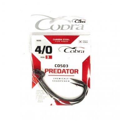 Ofsetiniai kabliukai Cobra Predator CO503 6