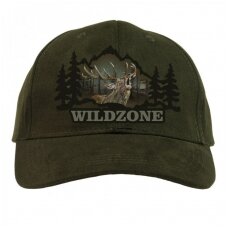 Kepurė su snapeliu su elnio atvaizdu Wildzone