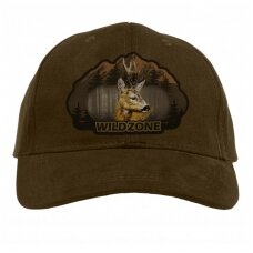 Kepurė medžioklei su snapeliu su stirninu Wildzone
