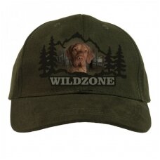 Kepurė su snapeliu su šuns atvaizdu Wildzone