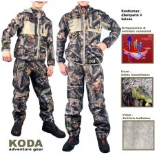 Pavasarinis rudeninis vaikiškas kostiumas Koda 2XL(164-168cm) dydis