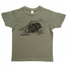 Vaikiški marškinėliai su šerniukais Wildzone 122-128cm dydis