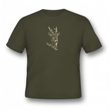 Vyriški marškinėliai medžiotojui su stirninu Wildzone 2XL dydis