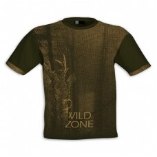 Vyriški marškinėliai medžiotojui su stirninu Wildzone L dydis